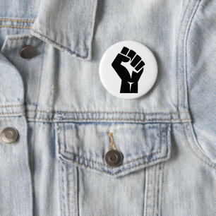 Black Lives Materie Symbol Button