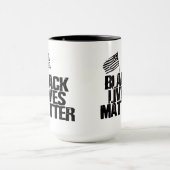 Black Lives Materie Tasse (Zentrum)