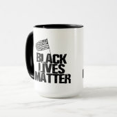 Black Lives Materie Tasse (Vorderseite Links)