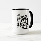 Black Lives Materie Tasse (VorderseiteRechts)
