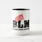 Black Lives Materie Tasse (Zentrum)