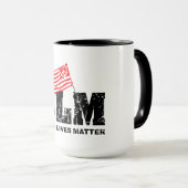 Black Lives Materie Tasse (VorderseiteRechts)