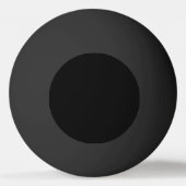 Black Lives Materie Tischtennisball (Rückseite)