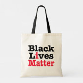 Black Lives Materie Tragetasche (Rückseite)