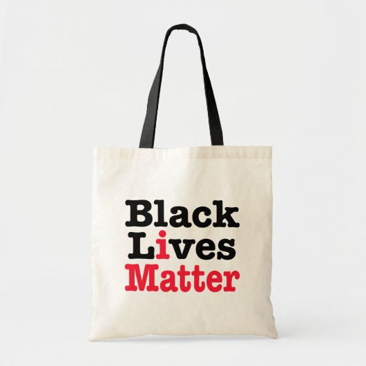 Black Lives Materie Tragetasche (Vorne)