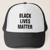 Black Lives Materie Truckerkappe (Vorderseite)