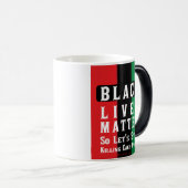 Black Lives Materie Verwandlungstasse (VorderseiteRechts)