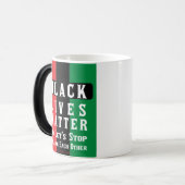 Black Lives Materie Verwandlungstasse (Vorderseite Links)