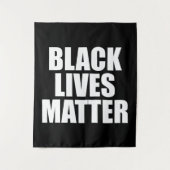 Black Lives Materie Wandteppich (Vorderseite)