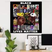 BLACK LIVES MATPOster Poster (Heimbüro)
