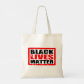 Black Lives Matt Bag Tragetasche (Rückseite)