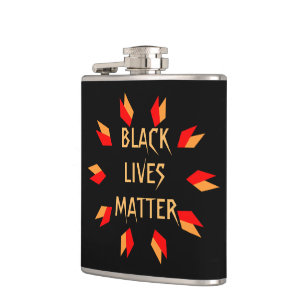 Black Lives Matt Flask Flachmann