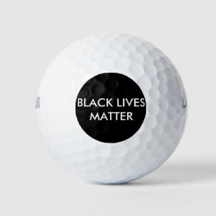 Black Lives Matt Golf Balls Golfball