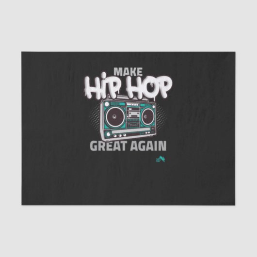 Black Lives Matt Graffiti Equality Empowered Dab Seidenpapier (Vorderseite)