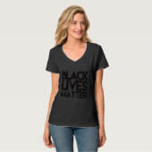 Black Lives Matt Protest T-Shirt (Vorderseite Vollansicht)
