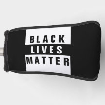 Black Lives Matt Putter Golf Head Cover
