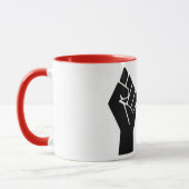 Black Lives Matt USA Flaggensammlung Tasse (Links)