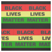 Black Lives Matte-Sondergewebe Stoff (Muster)