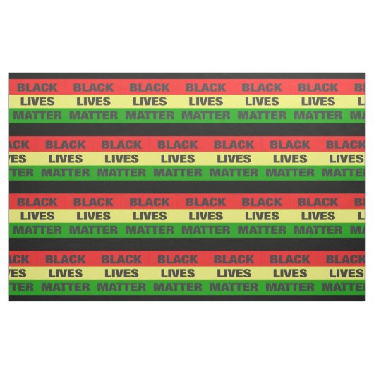 Black Lives Matte-Sondergewebe Stoff (Fat Quarter (45,7 x 55,9 cm))