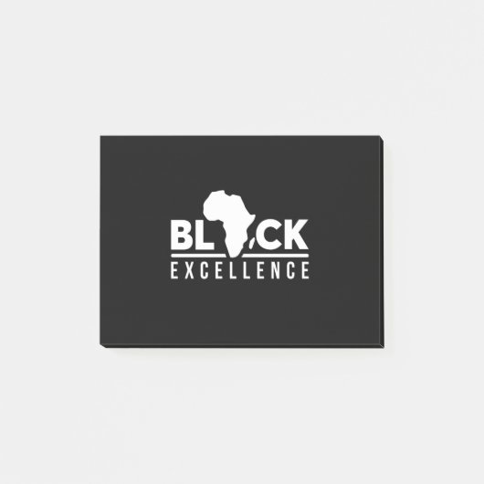 Black Lives Matter Black Excellence Post-it Klebezettel (Vorderseite)