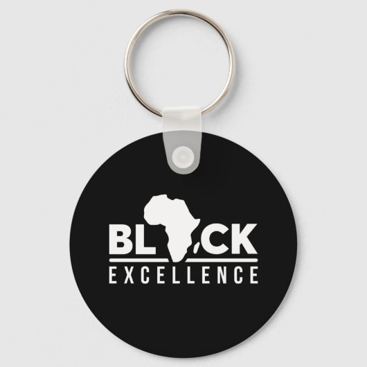 Black Lives Matter Black Excellence Schlüsselanhänger (Vorderseite)