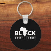 Black Lives Matter Black Excellence Schlüsselanhänger (Vorderseite)