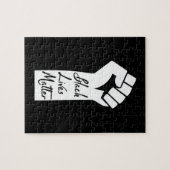 Black Lives Matter Black Woman Puzzle (Horizontal)