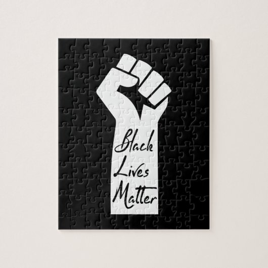 Black Lives Matter Black Woman Puzzle (Vertikal)