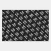 Black Lives Matter BLM Power Fist Collection Trio Geschenkpapier Set (Vorderseite 3)