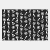 Black Lives Matter BLM Power Fist Collection Trio Geschenkpapier Set (Vorderseite)