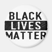 Black Lives Matter - Bold Design - Black Prix Magnet (Vorne)