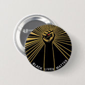 BLACK LIVES MATTER BUTTON (Vorne & Hinten)
