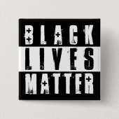 BLACK LIVES MATTER BUTTON (Vorderseite)