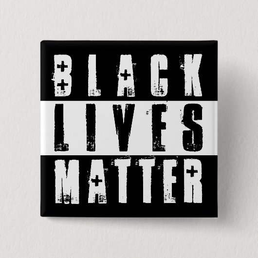 BLACK LIVES MATTER BUTTON (Vorderseite)
