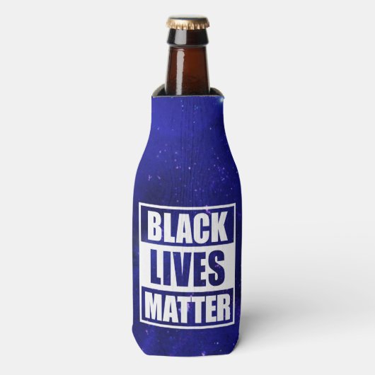 Black Lives Matter Celestial Flaschenkühler (Flaschenvorderseite)