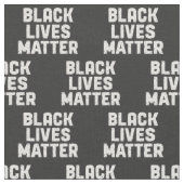 Black Lives Matter Fabric Stoff (Nahaufnahme)