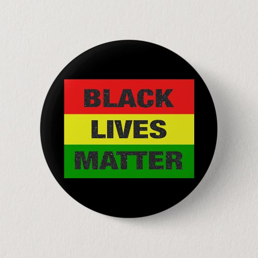 Black Lives Matter (Farblogo) Button (Vorderseite)
