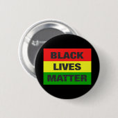 Black Lives Matter (Farblogo) Button (Vorne & Hinten)