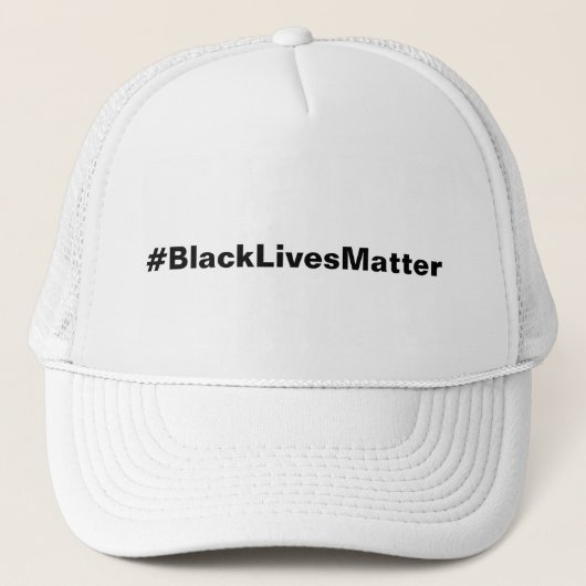 "Black Lives Matter" Hat Truckerkappe (Vorderseite)