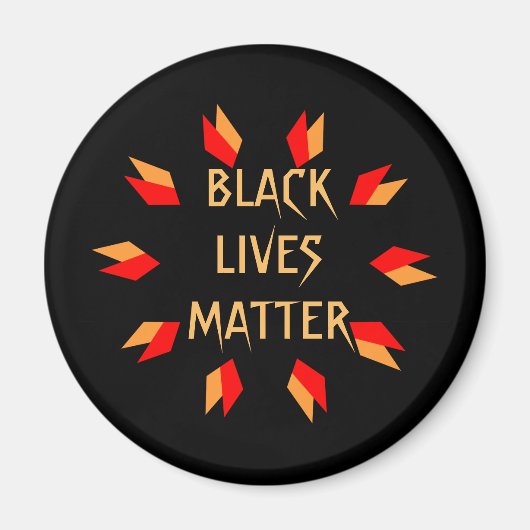 Black Lives Matter Magnet (Vorne)
