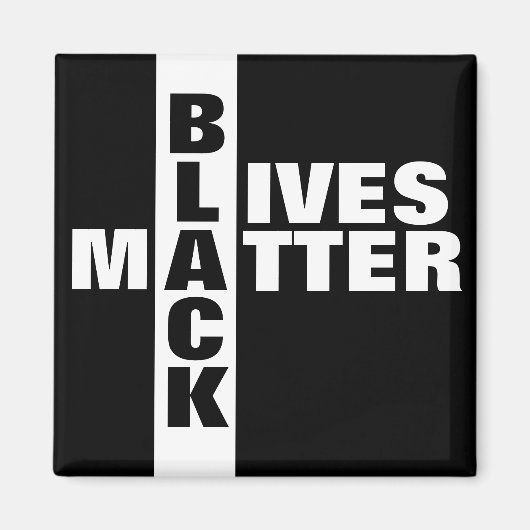 Black Lives Matter Magnet (Vorne)