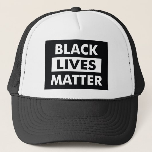 Black Lives Matter Merge Truckerkappe (Vorderseite)