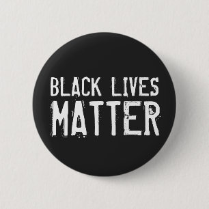 Black Lives Matter - Not leidende Buchstaben Button