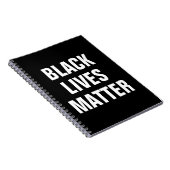 Black Lives Matter Notizblock (Rechte Seite)