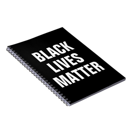 Black Lives Matter Notizblock (Rechte Seite)