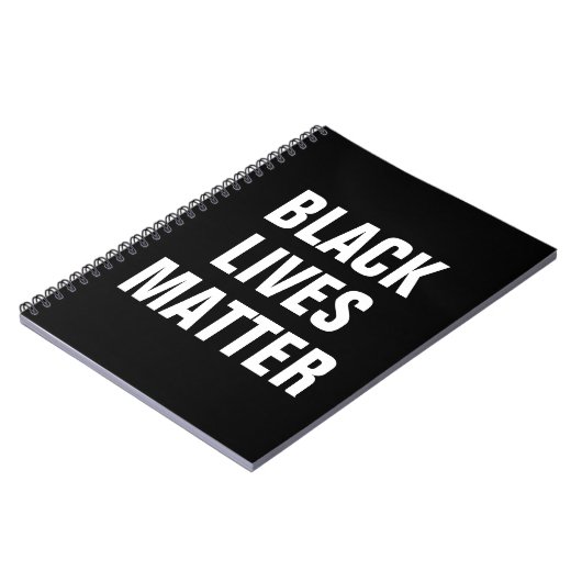 Black Lives Matter Notizblock (Linke Seite)