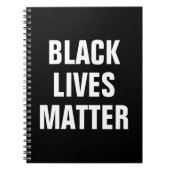 Black Lives Matter Notizblock (Vorderseite)