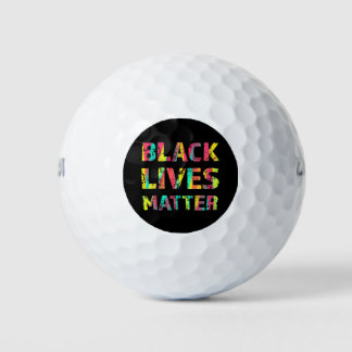 Black Lives Matter Painting 01 Nehmen Sie einen St Golfball