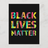 Black Lives Matter Painting 01 Nehmen Sie einen St Postkarte (Vorderseite)