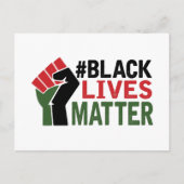 #Black Lives Matter Postkarte (Vorderseite)